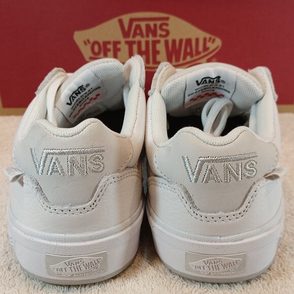 Vans Men's 3.5/Women's 5 Wayvee Triple White Suede Mesh VN0A5JIABGG - Picture 11 of 12